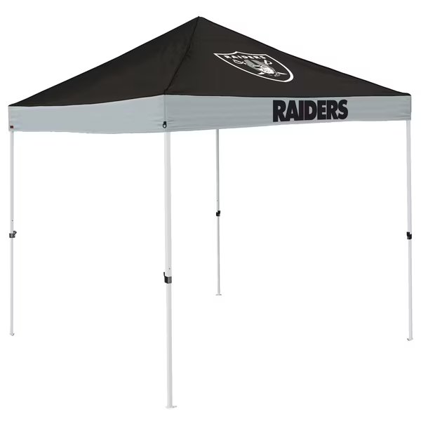 Las Vegas Raiders Economy Canopy, Logo Brands, Mfr#: 623-39E