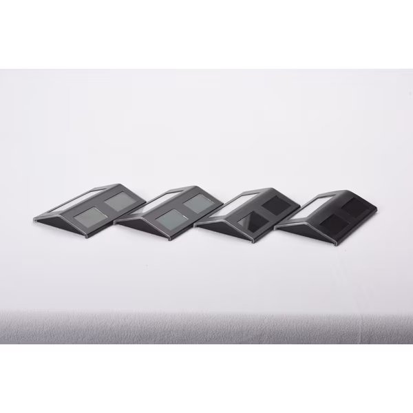 Metal Solar Deck Light - Bronze, PK 4, Maxsa Innovations, Mfr#: 47334-BZ