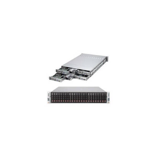 SY-227THRF SuperServer Four Node Dual LGA2011 1620W 2U, Supermicro, Mfr#: SYS-2027TR-H72RF