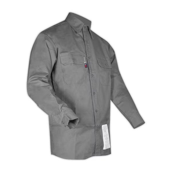 DualHazard 70 oz FR 8812 Grey Work Shirt, Magid, Mfr#: SBG70DHXL