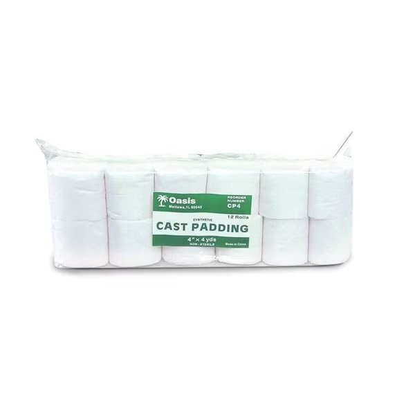 Synthetic Cast Padding, 4in x 4 Yards, 72 Per Case, Oasis, Mfr#: CP4X6