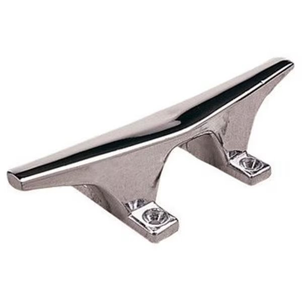Chrome Zinc 4-Hole Cleat - 6 I, #044106-1, Sea Dog, Mfr#: 044106-1