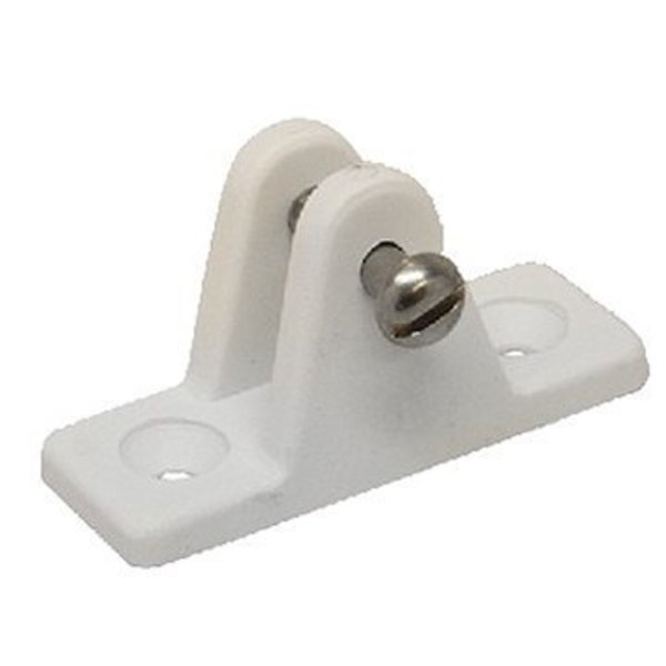 Nylon Angled Deck Hinge(White), #273231-1, Sea Dog, Mfr#: 273231-1