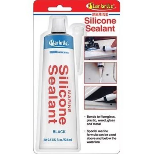 3 Oz Blk  Silicone, #82103, Star Brite, Mfr#: 82103