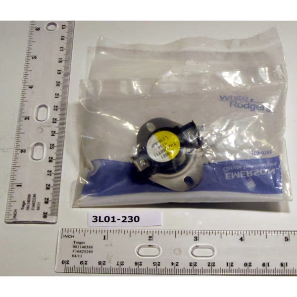 3L01-230 Snap Disc Limit, White-Rodgers, Mfr#: 3L01-230