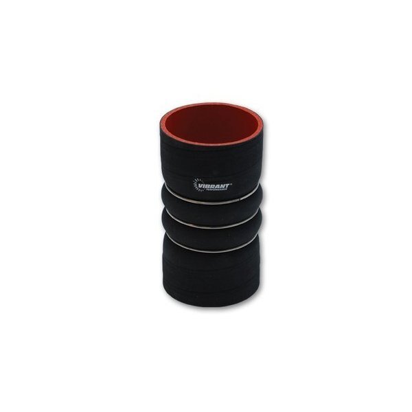 4PLY ARAMID REINFORCED HUMP HOSE CONNECTOR WITH 3 REINFORCEMENT RINGS, Vibrant Performance, Mfr#: 11820