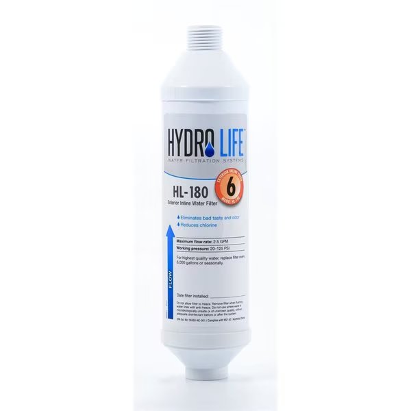 HL 180 HOSE FILTER (12/CASE), Camco, Mfr#: 52133