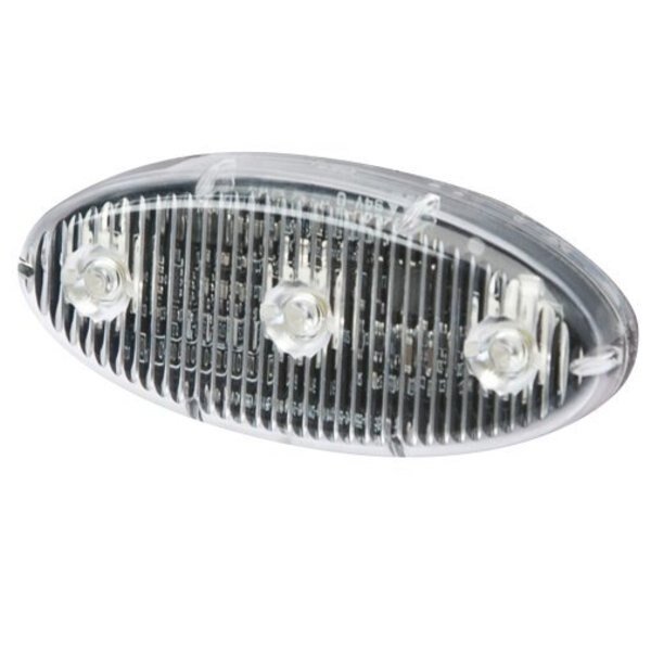 DIRECTIONAL LED: STICK-A-LED, (6 LED), RECTANGULAR SELF-ADHESIVE  12-24VDC, QUAD, Ecco Safety Group, Mfr#: ED0004A