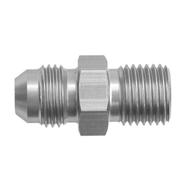 -08 MALE AN/JIC FLARE TOM10X1.0 INVERTED ADAPTER - CLEAR, Red Horse Performance, Mfr#: 8161-08-10-5
