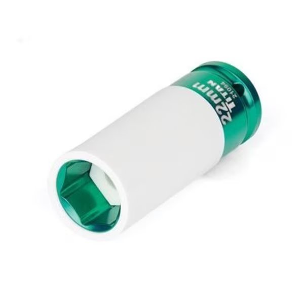 LUG NUT SKT 22M 1/2" DR, Titan, Mfr#: TL21094