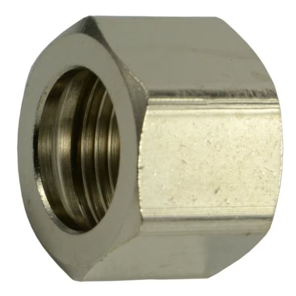 1/2" Chrome Plated Steel Compression Nuts 6PK, Midwest Fastener, Mfr#: 35694