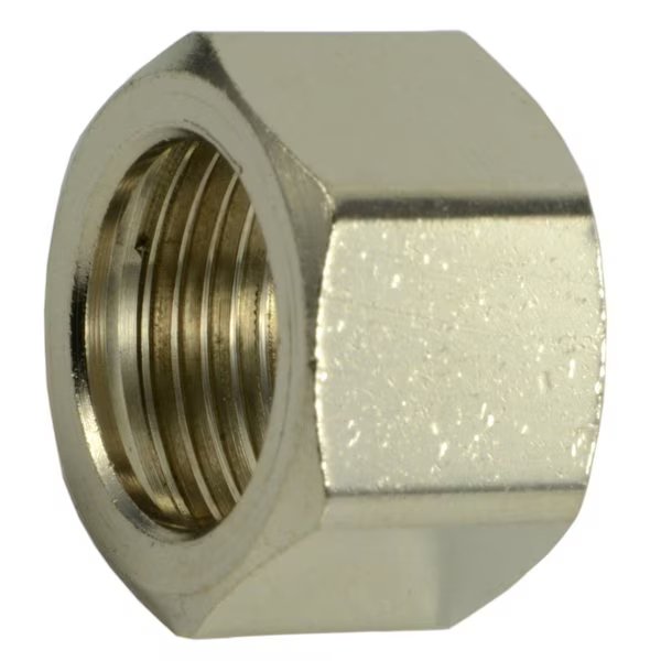 5/8" Chrome Plated Steel Compression Nuts 4PK, Midwest Fastener, Mfr#: 35695