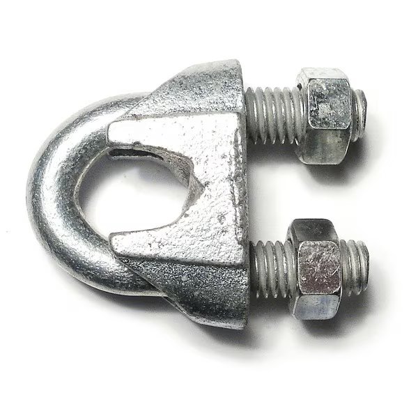 5/8" Wire Rope Clips 10PK, Midwest Fastener, Mfr#: 52195
