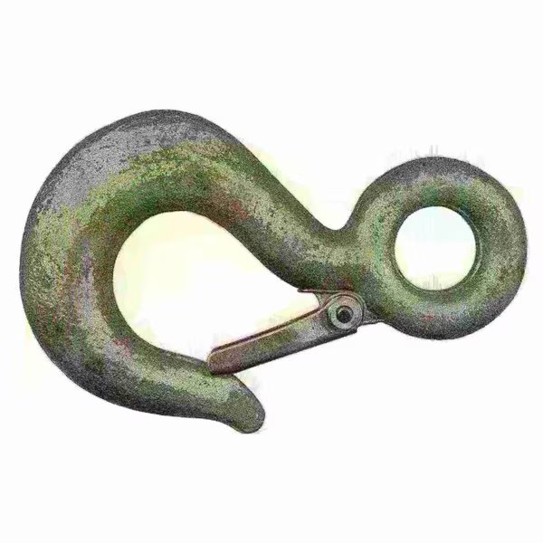 1 Ton Zinc Plated Steel Safety Slip Hooks with Eyes, Midwest Fastener, Mfr#: 54656