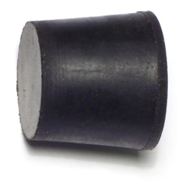 1.1" x 15/16" x 1" #5-1/2 Black Rubber Stoppers 4PK, Midwest Fastener, Mfr#: 65871