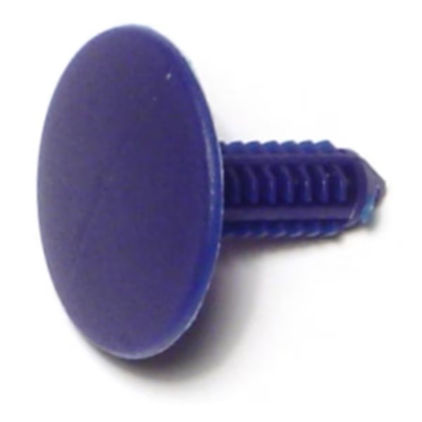 13/64" x 0.7" Blue Plastic Flex Retainers 15PK, Midwest Fastener, Mfr#: 69181