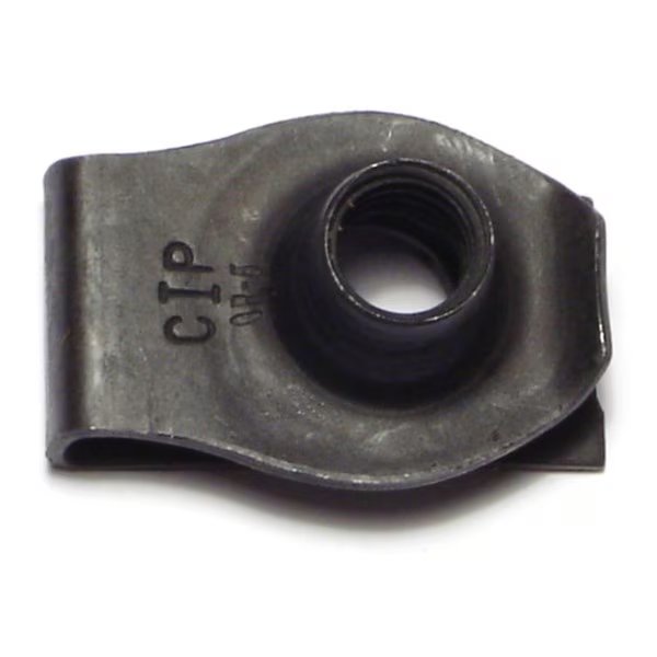 3/8"-16 Black Phosphate Coarse Thread Extruded Regular U Nuts 8PK, Midwest Fastener, Mfr#: 69245