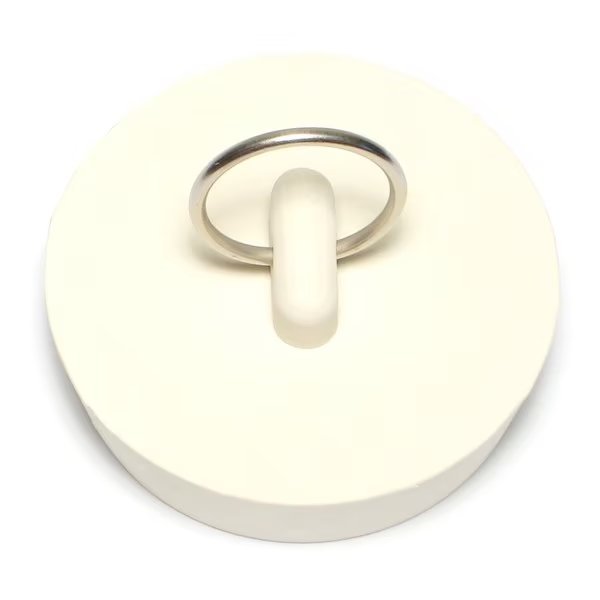 1-7/8" x 1/2" White Rubber Stoppers 3PK, Midwest Fastener, Mfr#: 76768