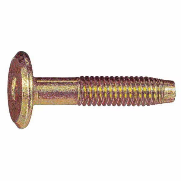 Binding Screw, 1.00mm (Coarse) Thd Sz, Steel, 8 PK, Midwest Fastener, Mfr#: 933625