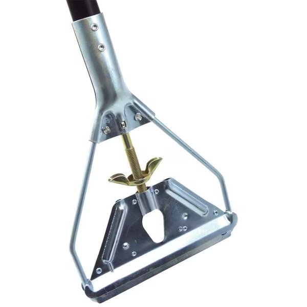 54” Vinyl-Coated Metal Mop Handle, Wing-Nut Clamp, 12PK, The Brush Man, Mfr#: HM-QC-4544