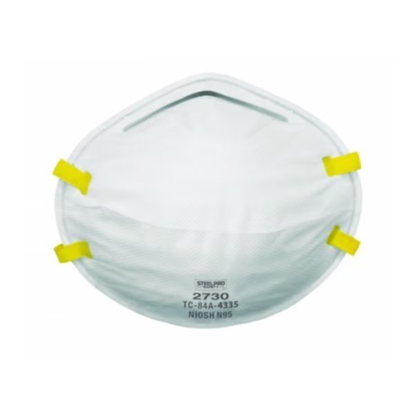 Particulate Dust Mask Wihtout Valve, 10PK, The Brush Man, Mfr#: RESPIRATOR NV