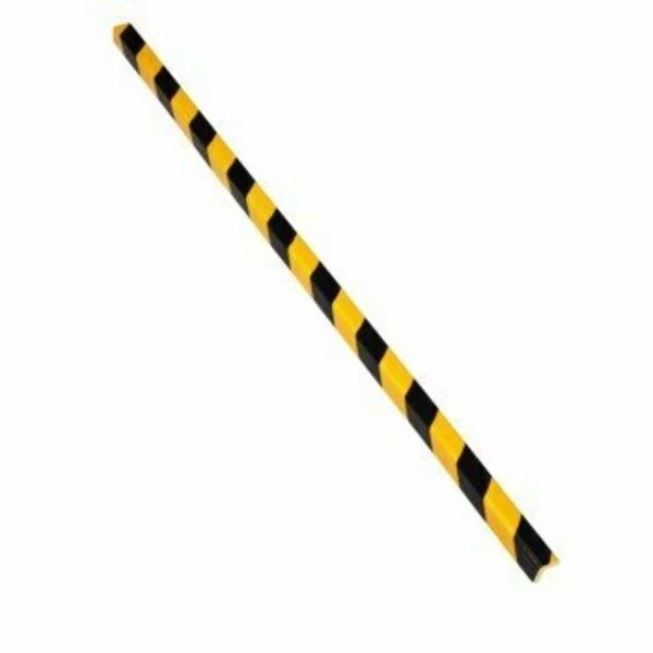 Protective Foam Guard Black/Yellow 39.75" L x 1.25" W x 1" H, American Permalight, Mfr#: PLS1560-YB