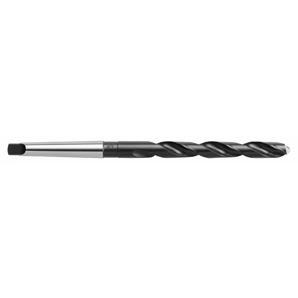 Regular Length Taper Shank HSS Drill W/ Black Oxide - 25/64in, Nachi, Mfr#: 1267408