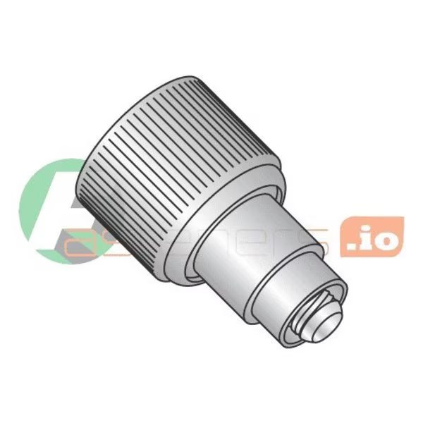 Captive Panel Screw, #6-32 Thrd Sz, Plain Steel, Newport Fasteners, Mfr#: 196015