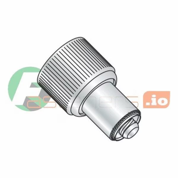 Captive Panel Screw, #8-32 Thrd Sz, Plain Steel, Newport Fasteners, Mfr#: 196468