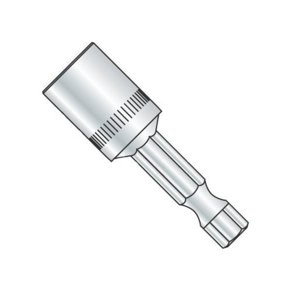 3/8 X 2 9/16 X 1/4 Magnetic Power Nutsetter Bit/Hex Size: 3/8