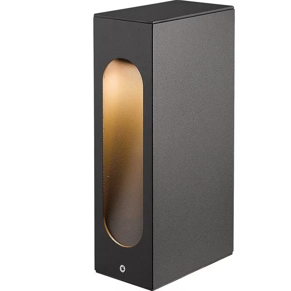 Contemporary LED Bollard, 1-Light, 140 Lumens, Graphite Grey, Eurofase, Mfr#: 31913-027