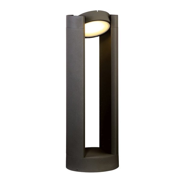 Contemporary LED Bollard, 1-Light, 720 Lumens, Graphite Grey, Eurofase, Mfr#: 31922-029