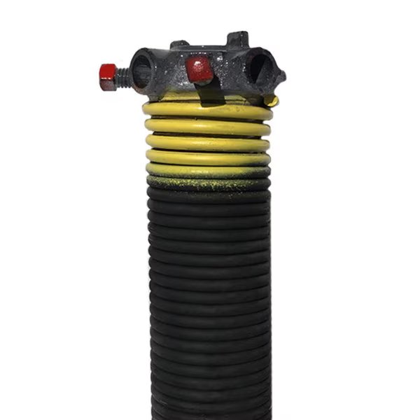 0.207 in. Wire x 2 in. D x 23 in. L Torsion Spring in Yellow Left Wound for Sectional Garage Doors, Dura-Lift, Mfr#: DLTY223L