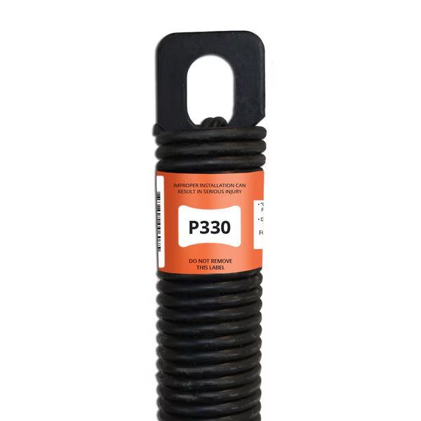 P330 30 in. Plug-End Garage Door Spring (0.244 in. No. 3 Wire), E900 Hardware, Mfr#: P330