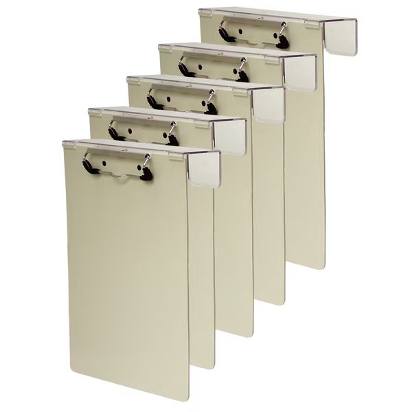 Over-The-Bed Poly Clipboard In Beige, PK5, Omnimed, Mfr#: 2039135BG
