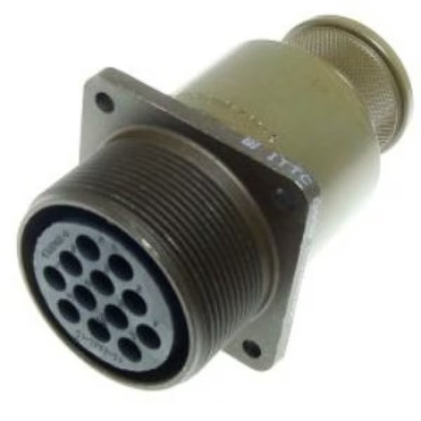 ER 4C 4#16 SKT RECP WALL, Itt Cannon, Mfr#: MS3100R14S2P