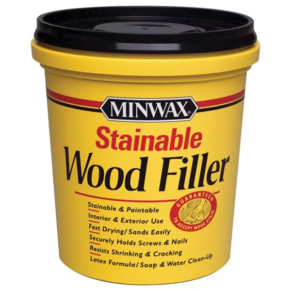 16 Oz Natural Stainable Wood Filler Interior / Exterior Wood Filler, Minwax, Mfr#: 42853
