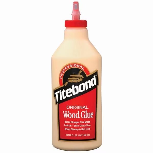 Outdoor Adhesive, Crystal Clear, 1 qt, Titebond, Mfr#: 5065