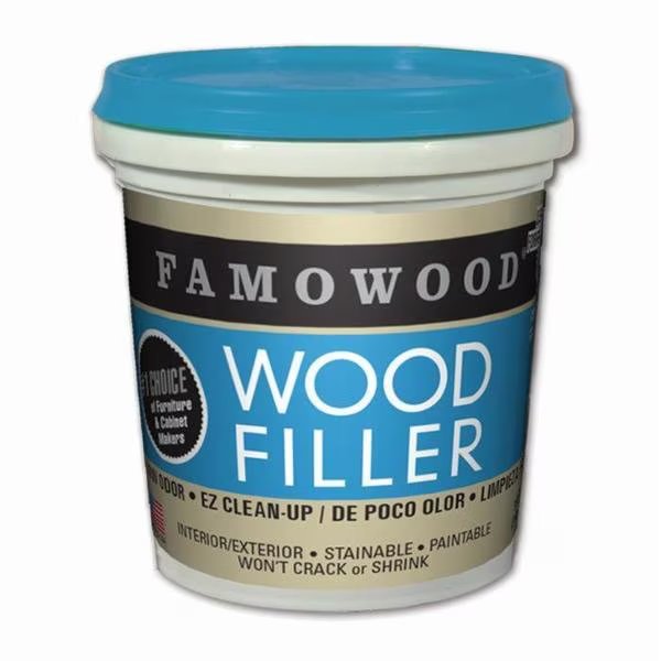 1/4 Pt Fir / Maple Famowood Water-Based Latex Wood Filler, Eclectic Products, Mfr#: 40042118