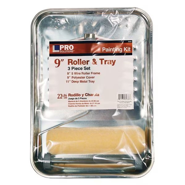 9 in. 3-Pc Roller Cov Kit, Pro Solutions, Mfr#: 34338