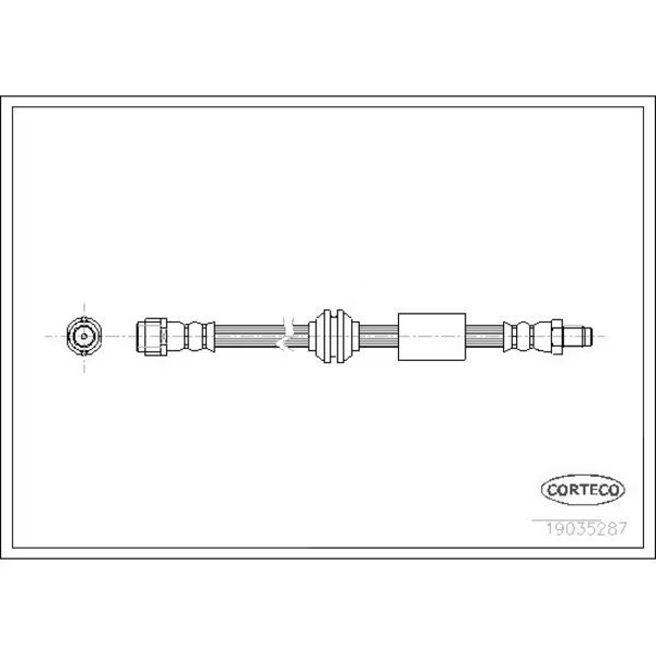 Brake Hose, 19035287, Corteco, Mfr#: 19035287