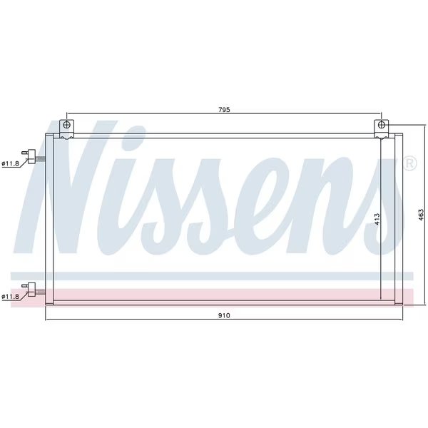 M B-Class Strut, 94967, Nissen, Mfr#: 94967