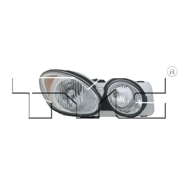 05-07 Bk Lcros Head Lamp, 20-6711-00, Tyc Products, Mfr#: 20-6711-00