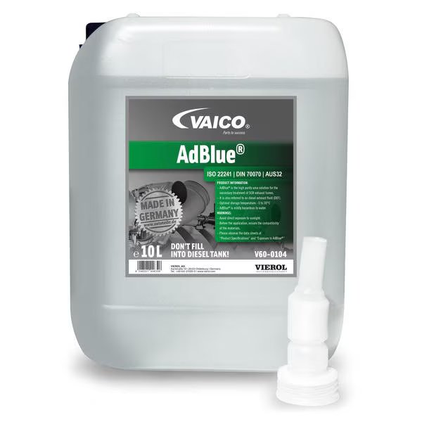 Diesel Exhaust Fluid 10L Vaico Def 10L, V60-0104, Vaico, Mfr#: V60-0104