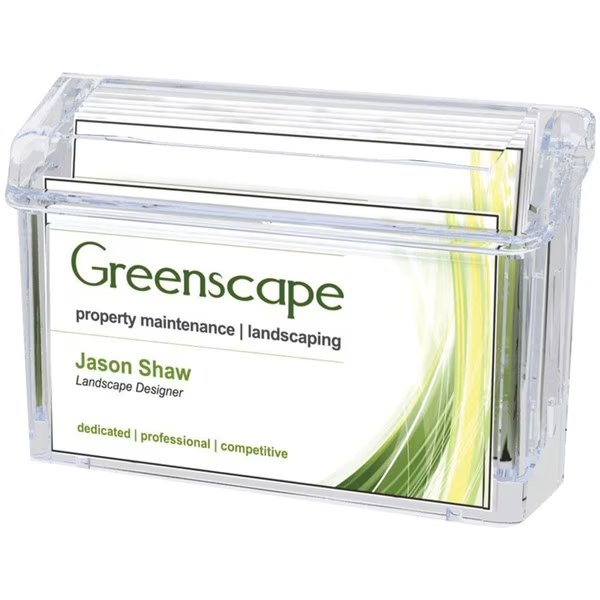 Grab-A-Card Outdoor Business Card Holder, Deflecto, Mfr#: 70901