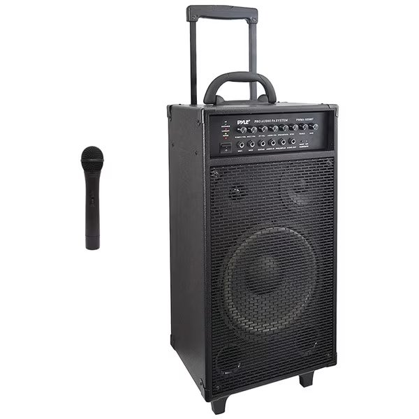 Wireless Portable Bluetooth PA Speaker System, Pyle, Mfr#: PWMA1050BT