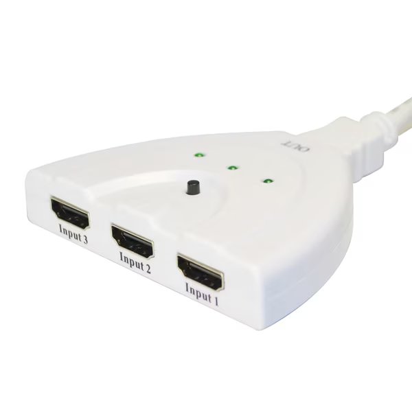 3-Port HDMI Switch, Ematic, Mfr#: EMHSW301