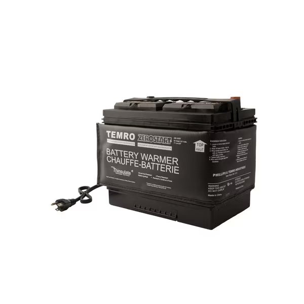 BATTERY WARMER BLANKET STYLE, 80W 120V, 36 915CM, Zerostart, Mfr#: 2800063