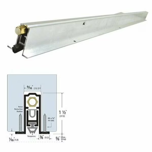 Mortised Automatic Door Bottom, Strybuc, Mfr#: 19-1337AL-48