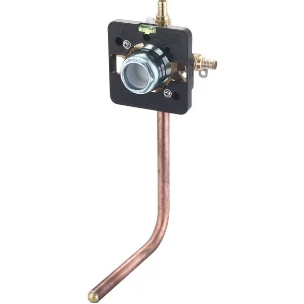Single Handle Tub/Shower Pressure Balancing Valve in Rough Brass, Olympia, Mfr#: V-2412B